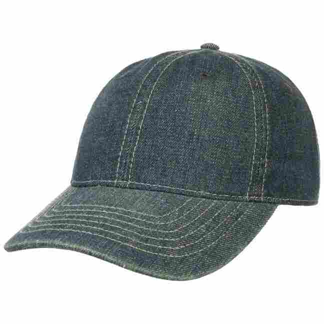 denim baseball cap