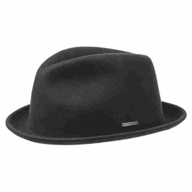 stetson small brim hat