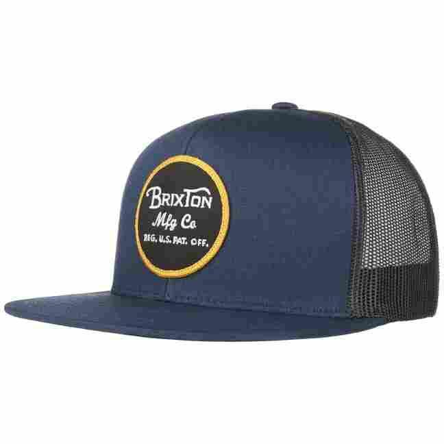 Brixton Grade Mesh Hat Cap キャップ Brixton Grade Mesh Trucker Cap, Silver, One Size at Amazon