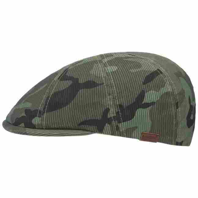 Camo Pattern Flexfit 504 Flat Cap by 