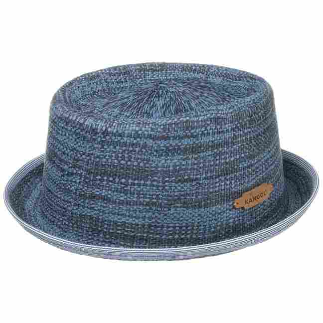 Wicker Pork Pie Straw Hat by Kangol 