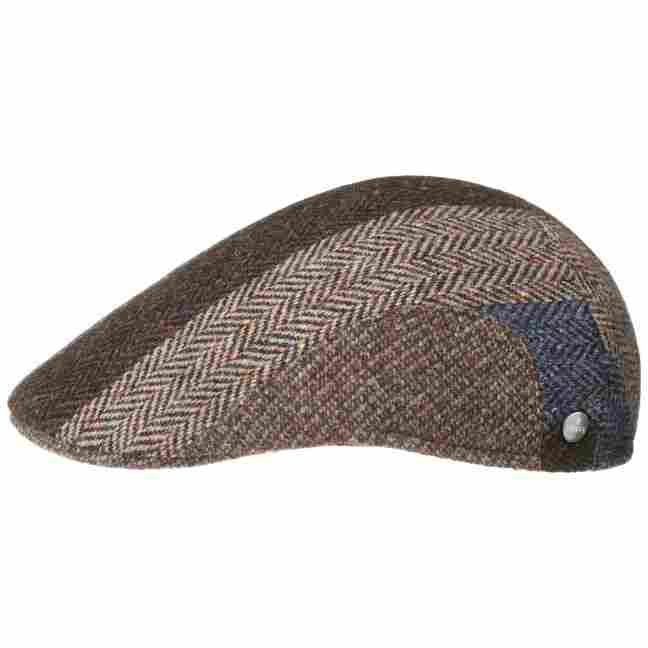 maroon flat cap