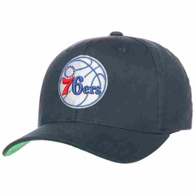 Pinch Panel 110 76ers Cap by Mitchell 