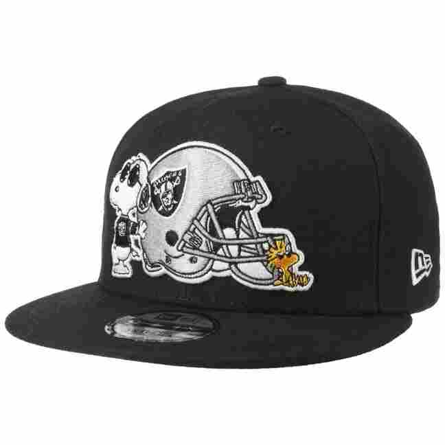 9Fifty Peanuts NFL Raiders Cap by New Era --> Shop Hats