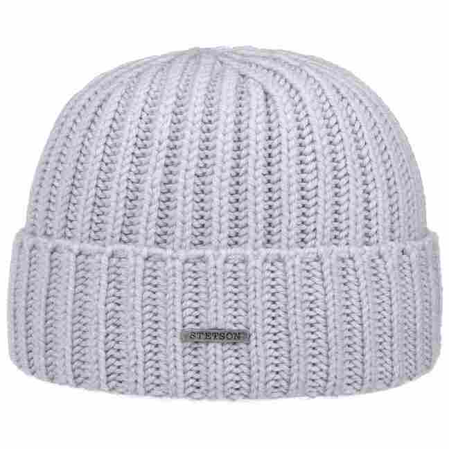 Made in Germany Stetson Pickerton Cuffed Beanie Men Made in Germany Stetson Pickerton Cuffed Beanie Men