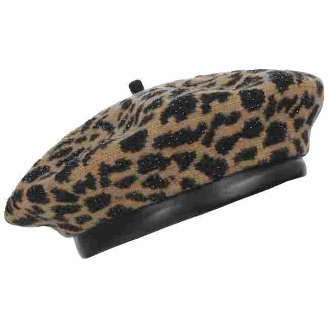 帽子 OLD STANDARDS - ANIMAL BIG BERET Leopard OLD STANDARDS - ANIMAL BIG BERET (Leopard) - CANVAS CLOTHING