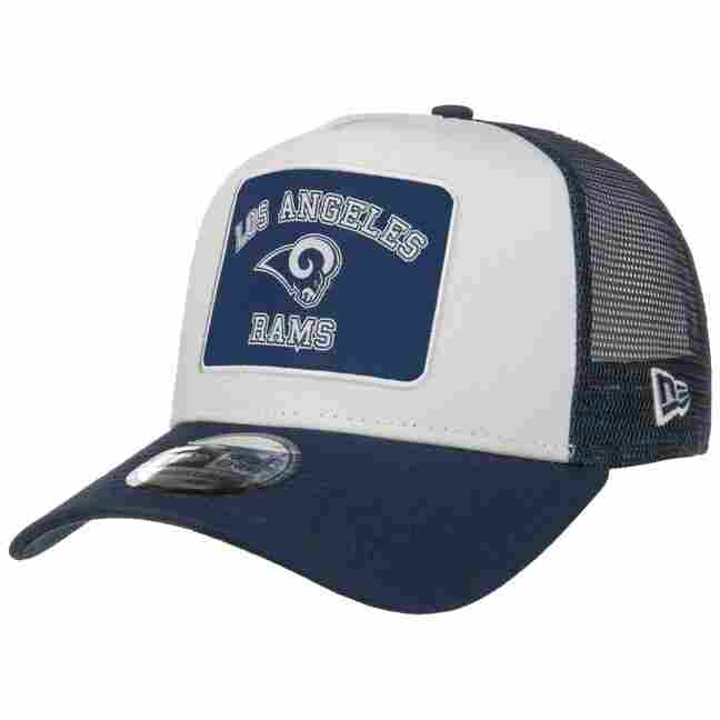 A-Frame Patch Rams Trucker Cap by New 
