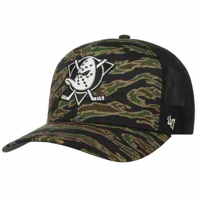 MVP Tiger Camo Ducks Trucker Cap by 47 