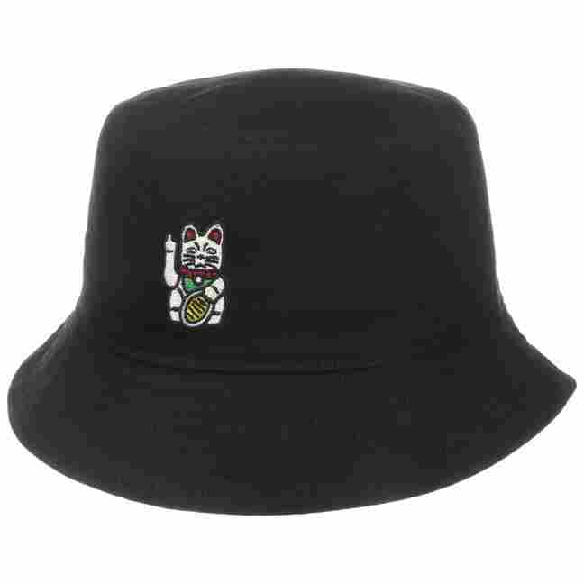Bye Cat Bucket Cloth Hat by iriedaily 