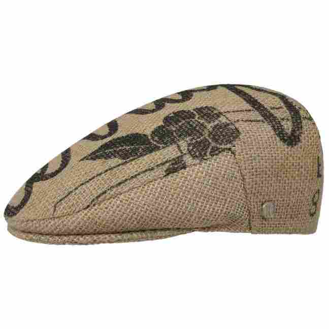 Café Espresso Doppio Flat Cap by ReHats 