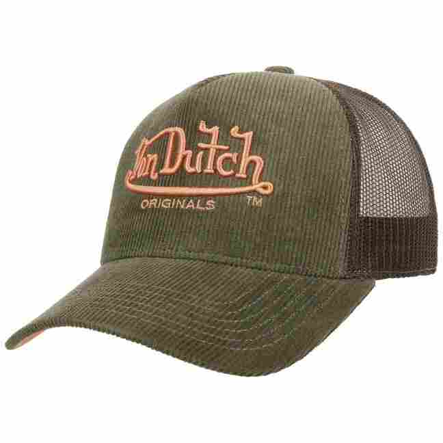 帽子 NEIGHBORHOOD CORDUROY TRUCKER CAP ZEPHYR CORDUROY VINTAGE MASCOT HAT - middstore