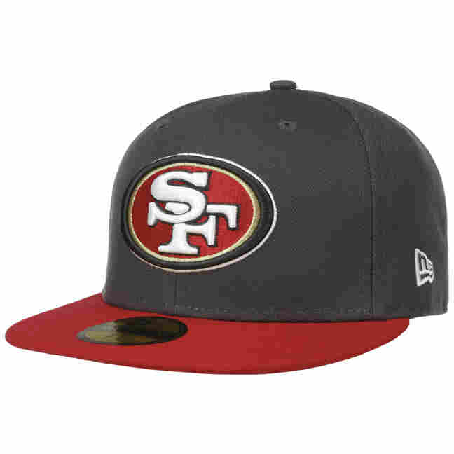 キャップ NewEra 59FIFTY San Francisco 49ers 7 3/8 Black San Francisco 49ers Gray Bottom 6x Super Bowl