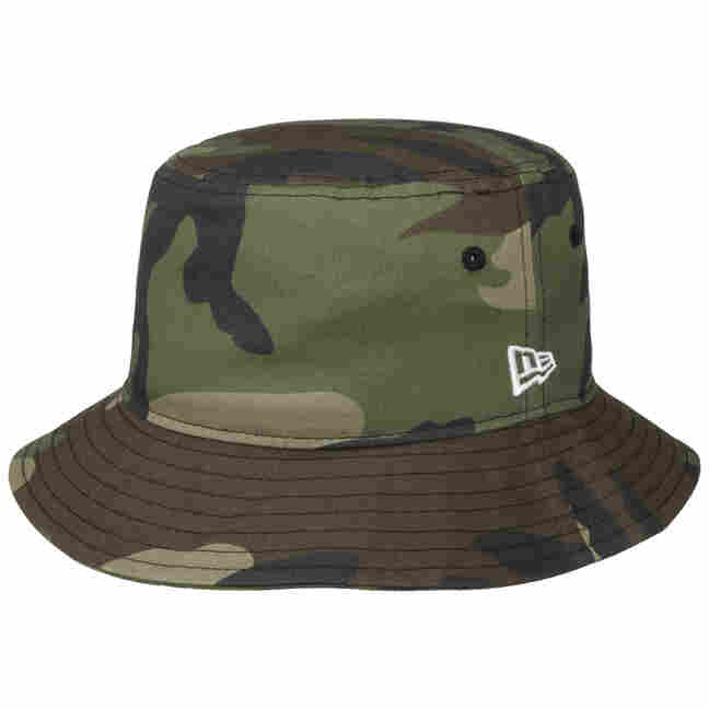 Camo bucket hat new era