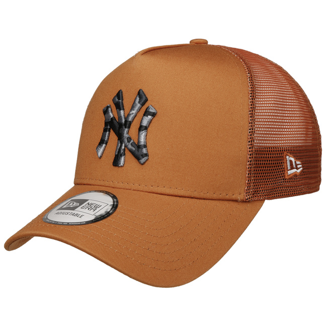 Camo Infill Yankees Trucker Cap by New Era - 32,95 €