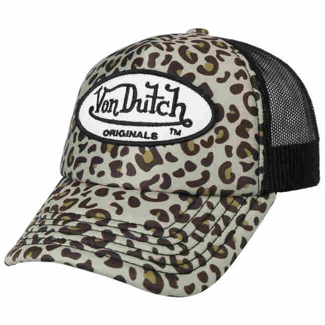 Tampa Oval Patch Zebra Trucker Cap by Von Dutch - 32,95 €