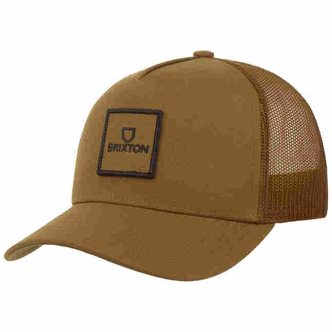 Brixton Grade Mesh Hat Cap Silver キャップ Brixton Grade Mesh Trucker Cap, Silver, One Size at Amazon