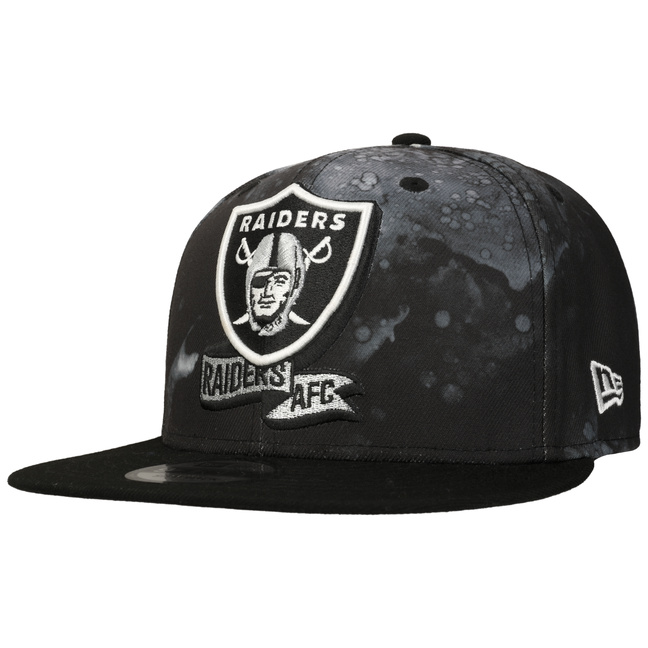 Men's New Era Black Las Vegas Raiders Tear Trucker 9FIFTY Snapback