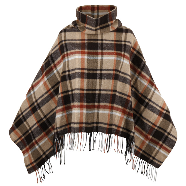 CLANE クラネ 新品未使用 タグ付き　WIDE CHECK PONCHO クラネ CLANE WIDE CHECK PONCHO （MIX） -ファッション通販 FASHION
