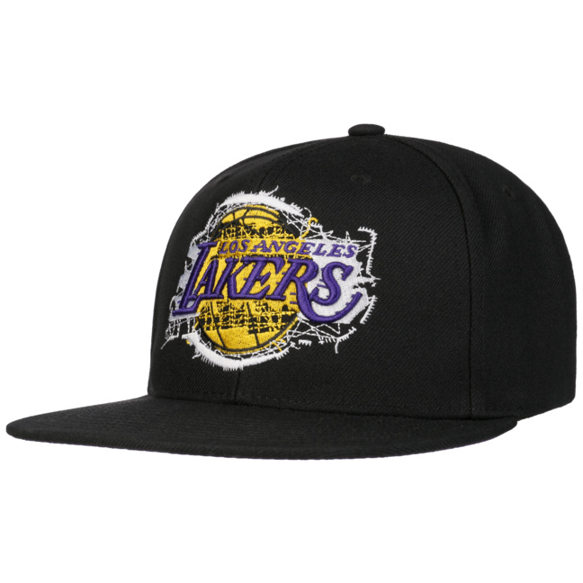 Lakers キャップ Embroidery Glitch Lakers Cap by Mitchell & Ness --> Shop