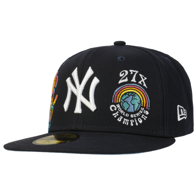 MLB公式正規品 キャップ HFit Unstruck Ball Cap NY (Navy) MLB Unisex Rookie Unstructured Ball Cap NY Yankees Navy